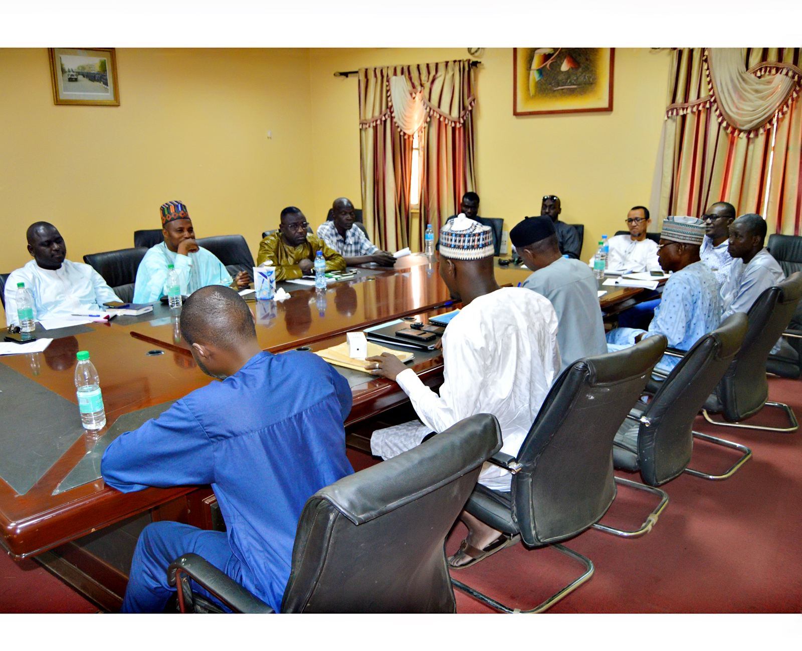 L'equipe ACADNI en reunion